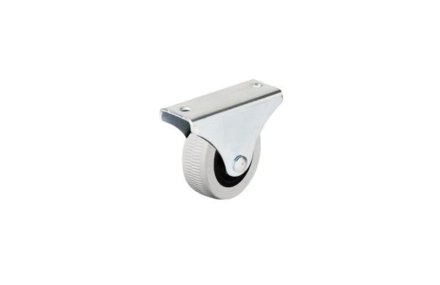 38 mm Çaplı Termo Kaplı Sabit Bağlantılı Küçük PVC Teker- Bavul Tekerleği