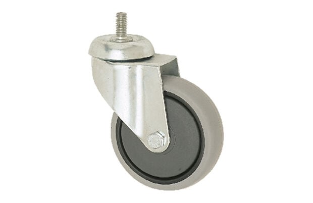 100mm Çaplı Metal Gövde Vidalı Tekerlek