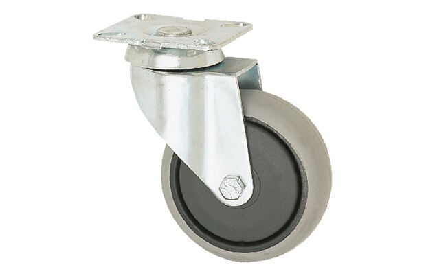 125mm Çaplı Tabla Bağlantılı Metal Gövde Tekerlek