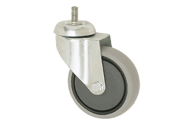 125mm Çaplı Vida Bağlantılı Metal Gövde Tekerlek