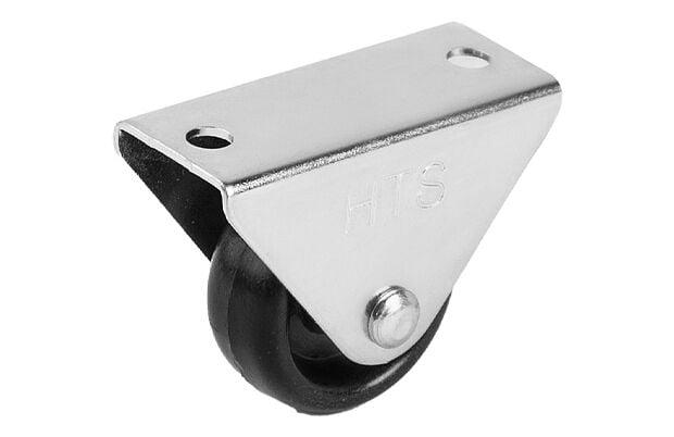 32 mm Çaplı Sabit, Polipropilen Makara, Galvaniz Kaplama mini tekerlek
