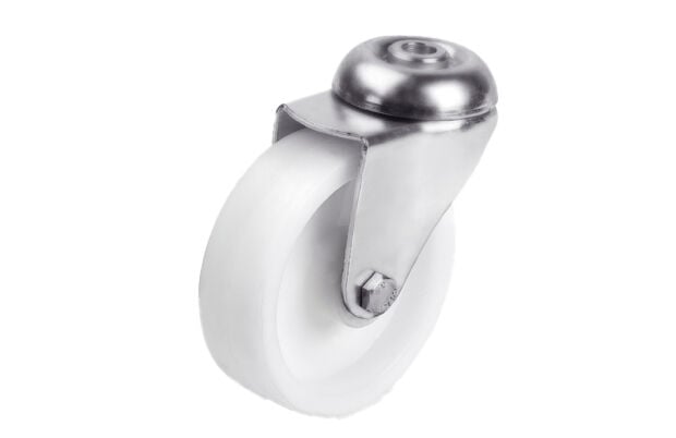 75*25mm Polyamid Makaralı Boş Delikli Mobilya Tekeri