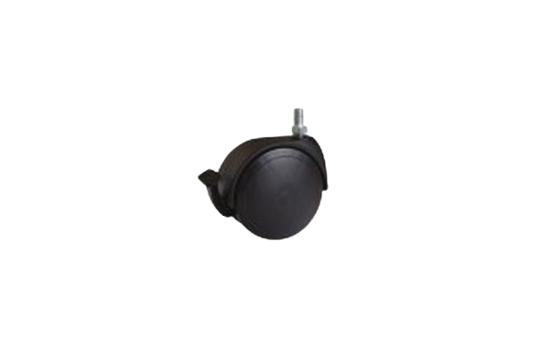 Mobilya Tekerlek-75mm Çaplı Tabla Bağlantılı Frenli PP Makaralı Tekerlek