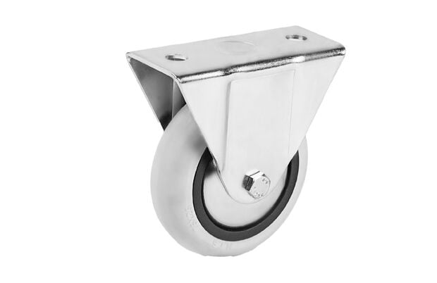 Mobilya Sabit Tekerlek-75 *25 mm Sabit Bağlantılı PVC Teker